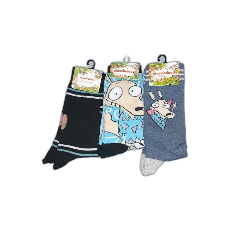 Nickelodeon Rockos Modern Life Sock bundle NWT